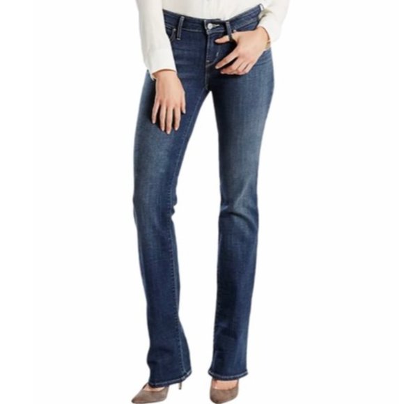 Levi’s 529 Mid Rise Curvy Bootcut - Picture 1 of 13